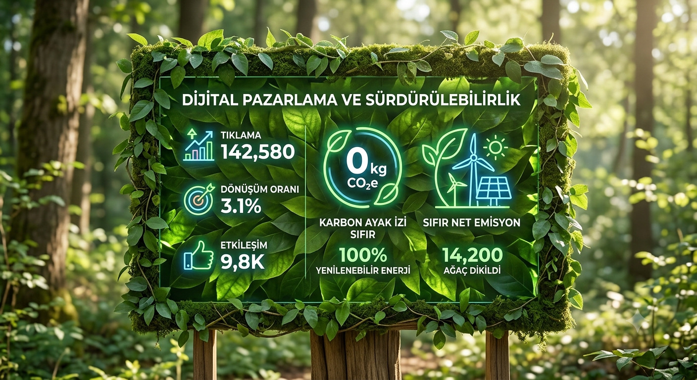 Sürdürülebilir Dijital Pazarlama. Çevre Dostu Kampanyalar Yükseliyor